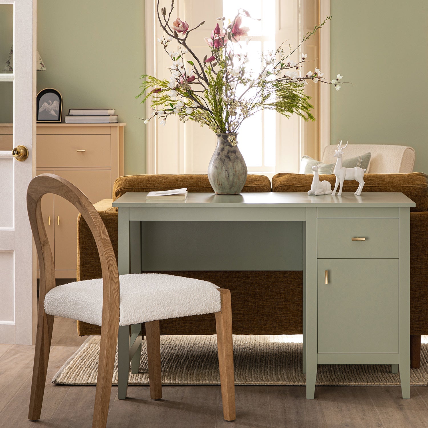 Oakham Writing Desk, Desert Sage