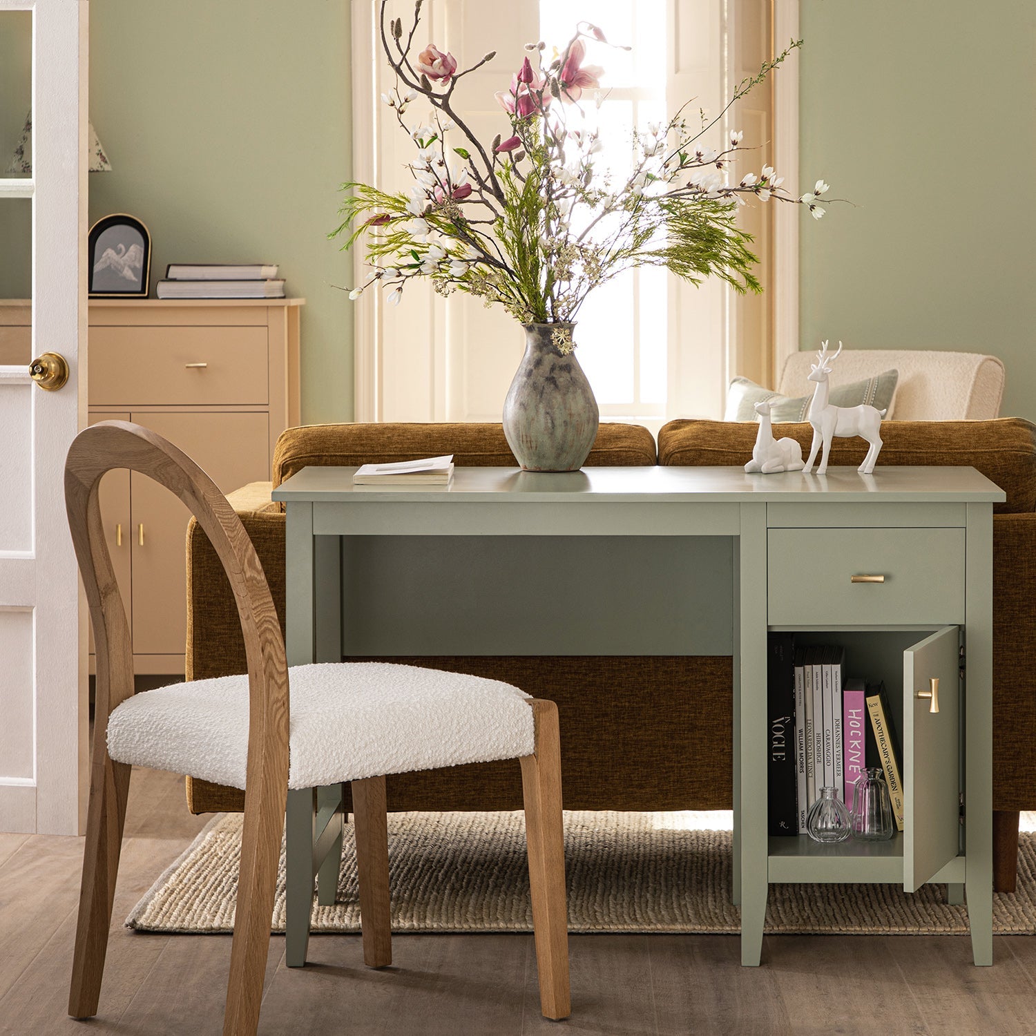 Oakham Writing Desk, Desert Sage